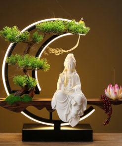 Thác khói trầm hương Phật trên cung trăng